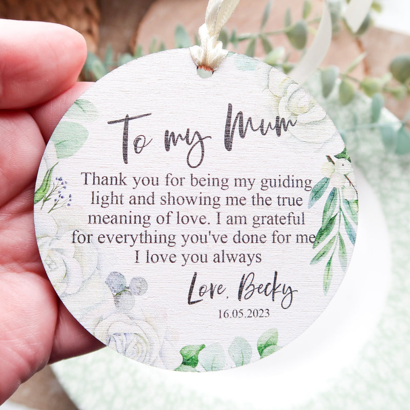 Mother Of The Bride Wedding Ornament