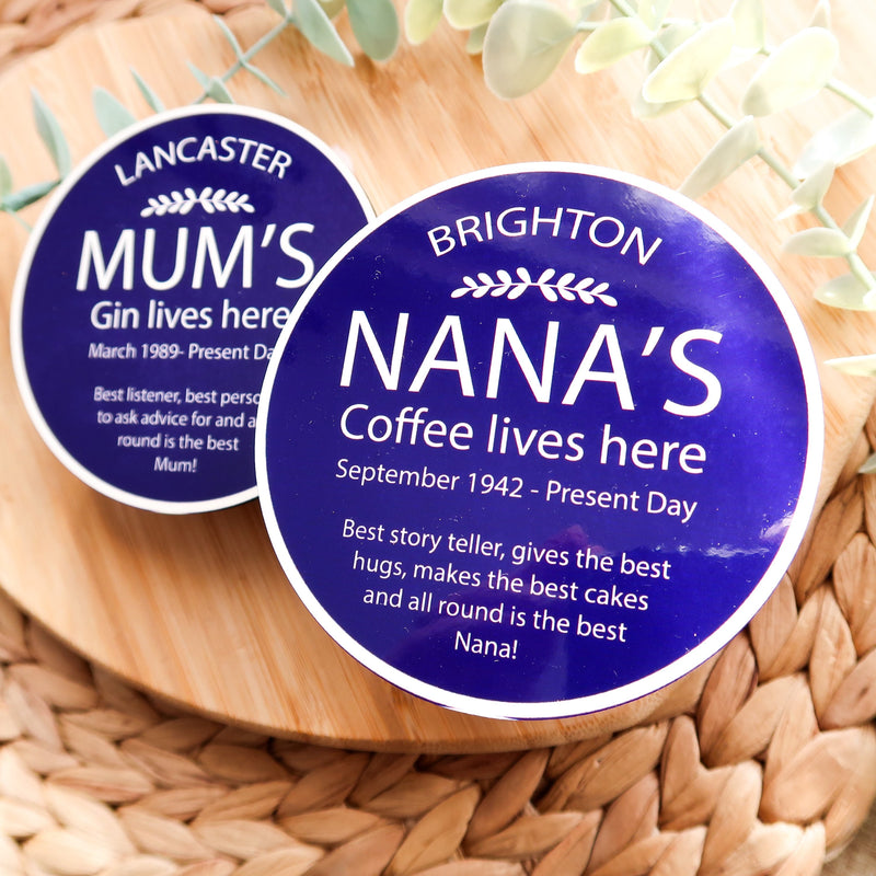 Mothers Day Coaster Gift - Funny Gift - Personalised Mother's Day Gift - Gift For New Mummy, Nanny, Grandma, Mum