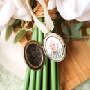 Bouquet Photo Charm - Bridal Bouquet Charm - Wedding Charm For Bouquet - Customised Wedding Bouquet Memory Photo Charm