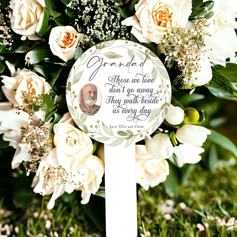 Memorial Stick - Personalised Memorial Stick - Memorial Gift - Grave Marker Ornament Gift- Bereavement Gift - Those We Love