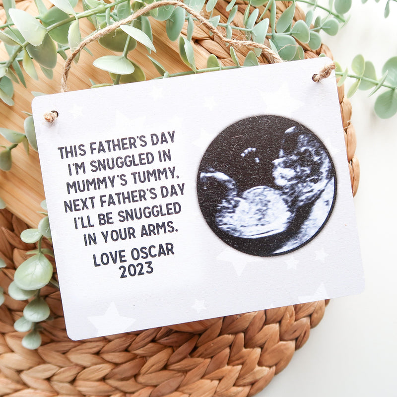 First Fathers Day Gift - Gift From Bump- Grandad Gift