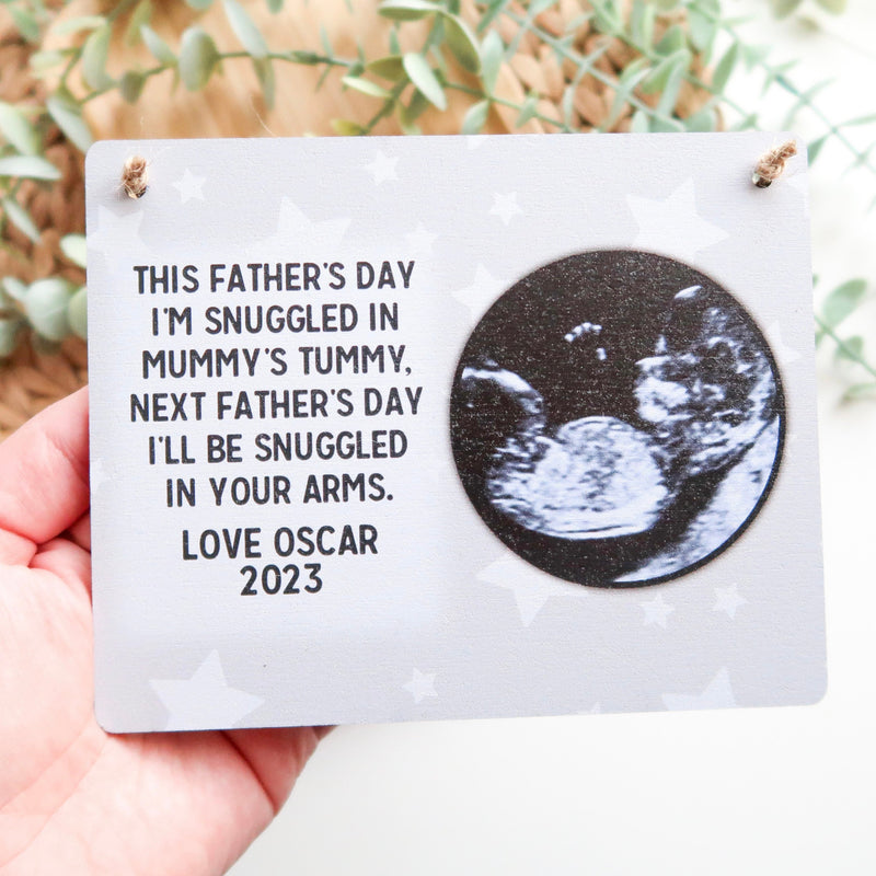 First Fathers Day Gift - Gift From Bump- Grandad Gift