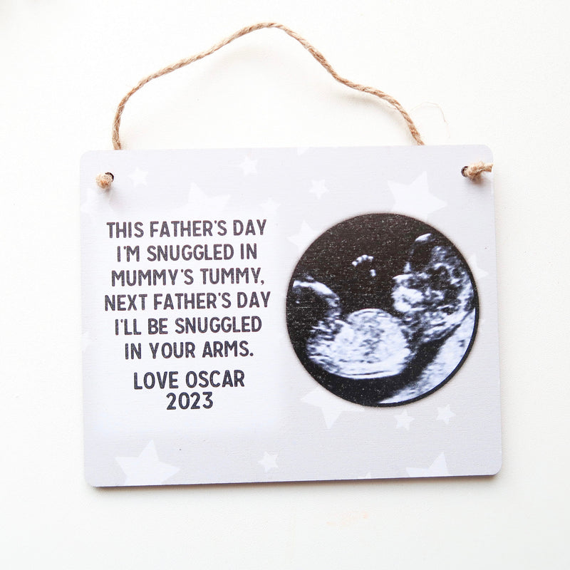 First Fathers Day Gift - Gift From Bump- Grandad Gift