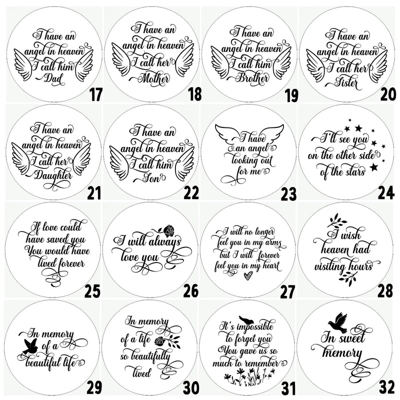 Wedding Charm For Bouquet Double Sided