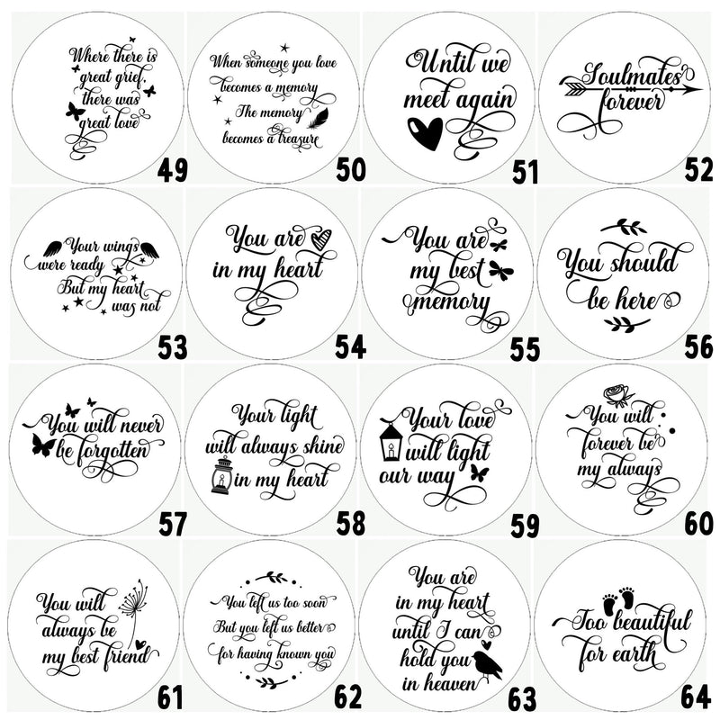 Wedding Charm For Bouquet Double Sided