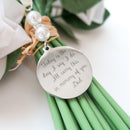 Bouquet Memory Charm - Bouquet Photo Charm - Memory Charm For Bridal Bouquet - Picture Charm Bouquet - Double Wedding Bouquet Charm
