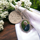 Bouquet Photo Charm - Bouquet Memory Charm - Memory Charm For Bridal Bouquet - Picture Charm Bouquet - Double Wedding Bouquet Charm