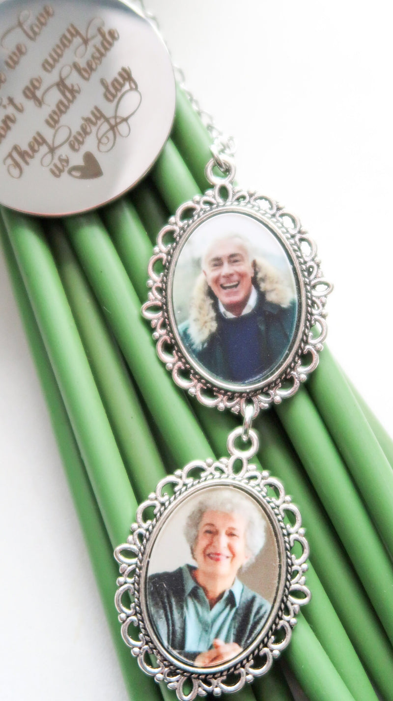 Bouquet Wedding Photo Charm