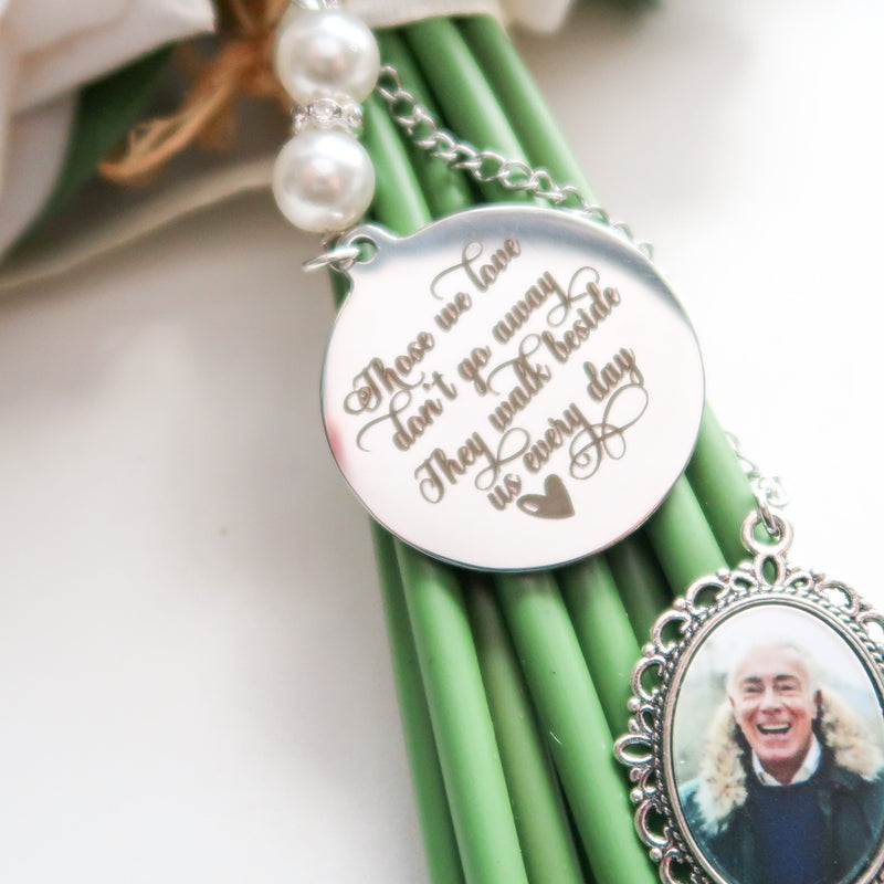 Bouquet Wedding Photo Charm
