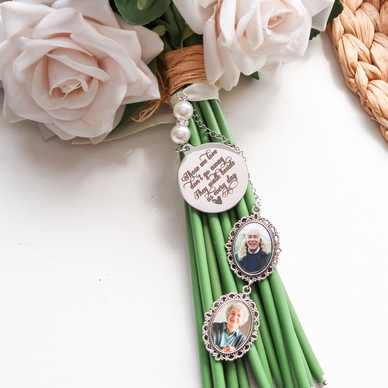 Bouquet Wedding Photo Charm