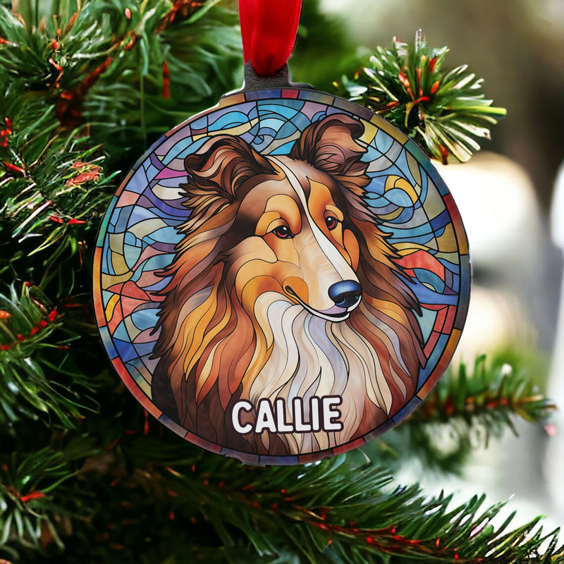 Collie Gifts - Christmas Ornament - Dog Owner Gift - Christmas Dog Decoration