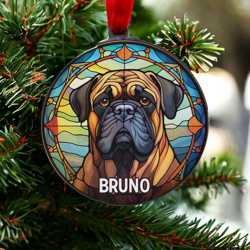 Bullmastiff Gifts - Christmas Ornament - Dog Owner Gift - Christmas Dog Decoration