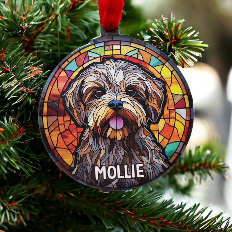 Shih Tzu Gifts - Christmas Ornament - Dog Owner Gift - Christmas Dog Decoration