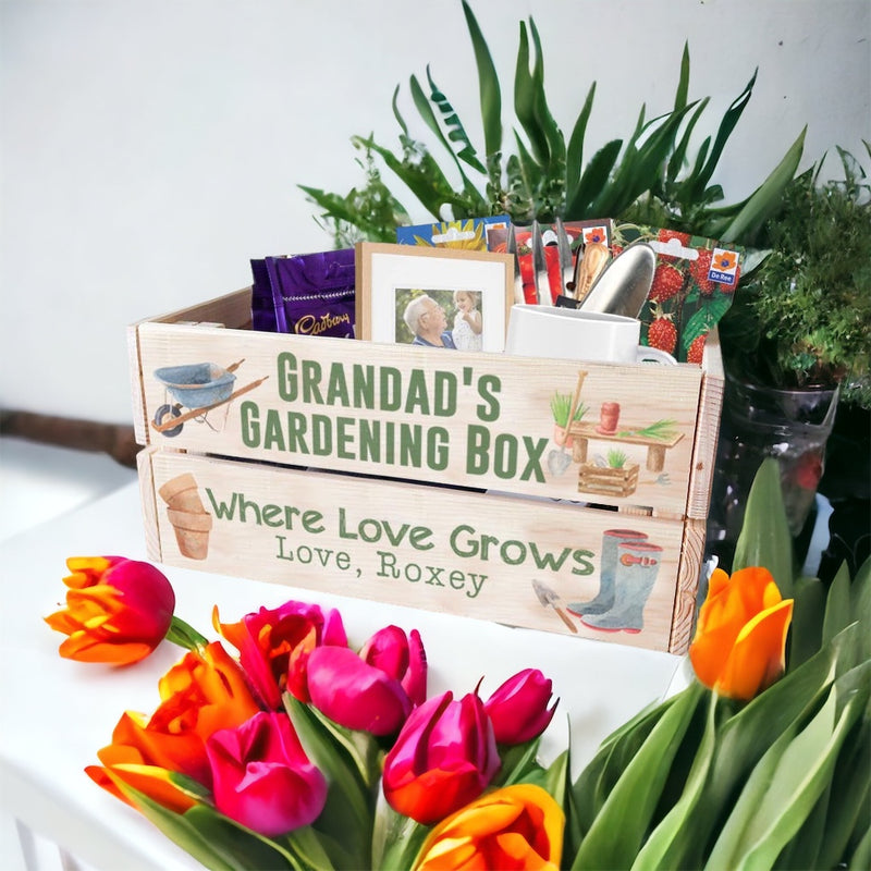 Grandad Garden Gifts For Fathers Day - Grandad's Gardening Box