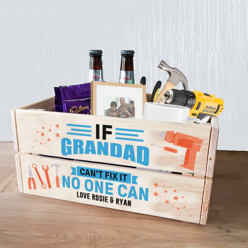 Grandad Gifts From Grandchildren - If Grandad Can't Fix It No One Can